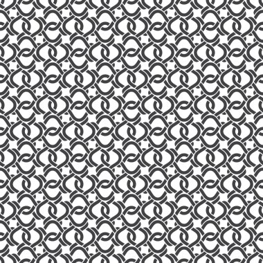 Kesişen büküm çizgiler seamless modeli