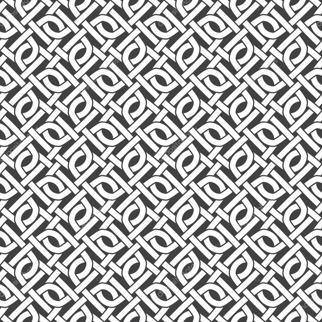 Seamless pattern of intersecting zeros