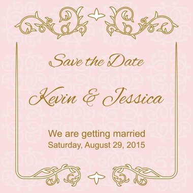 Tarihi davetiye şablon kaydetme