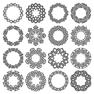 Tasarım için yuvarlak çerçeveler