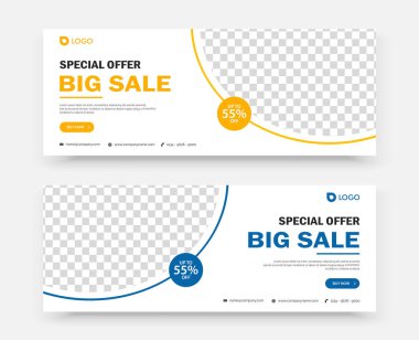 Modern geometrik stil illüstrasyonlu iş broşürü tasarımı