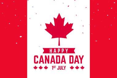 Kanada bağımsızlık günü tebrik kartı