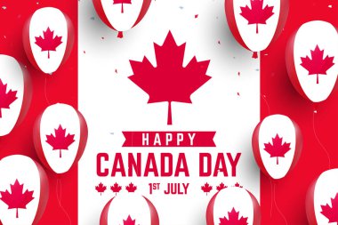 Kanada bağımsızlık günü tebrik kartı