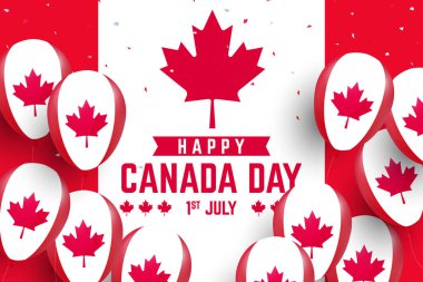 Kanada bağımsızlık günü tebrik kartı