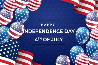 ABD bağımsızlık günü şablonu