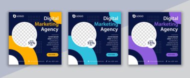 dijital pazarlama sosyal medya paylaşımı, iş pazarlama broşürü tasarımı