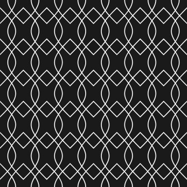 Soyut siyah ve beyaz kusursuz desen