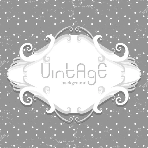 Vintage polka dot arka plan