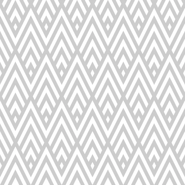 Style art déco motif zig zag sans couture — Image vectorielle