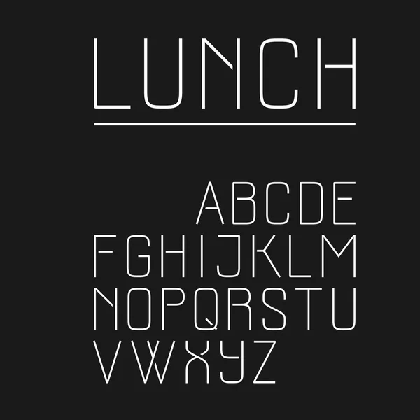 Zarif sans serif yazı tipi