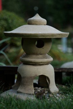 Japonya taş bahçe sanat lambası