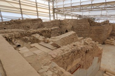 Eski şehrin restorasyonu üzerine arkeolojik çalışmalar