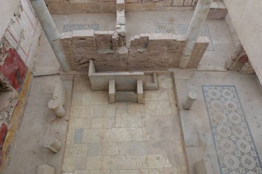 Eski Yunan kentinin restorasyonu üzerine arkeolojik çalışmalar