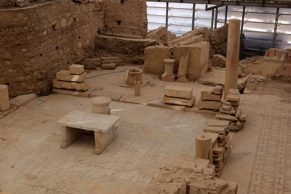 Археологічна Робота Стародавня Крупним Планом — стокове фото