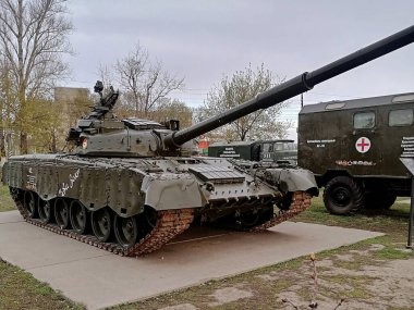 Rusya 'yı gezmek, Vatanseverlik Parkı' nda askeri teçhizat