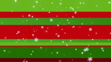 Noel Çizgili 4 Loopable Arka Plan