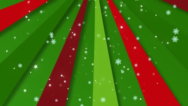 Natal Retro Bg 4 Fundo Loopable — Vídeo de Stock