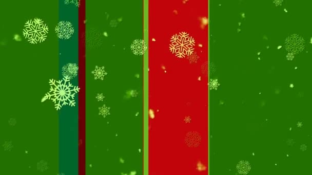 Weihnachtsstreifen 2 schwenkbarer Hintergrund — Stockvideo