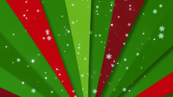 Christmas Retro Bg 1 Loopable Background — Stock Video