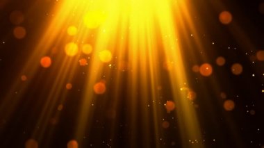 Heavenly Işık Işınları 1 Döngüye Tabi Arka Plan