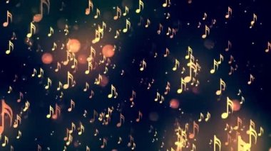 Müzik Notaları 5 Döngülenebilir Arka Plan