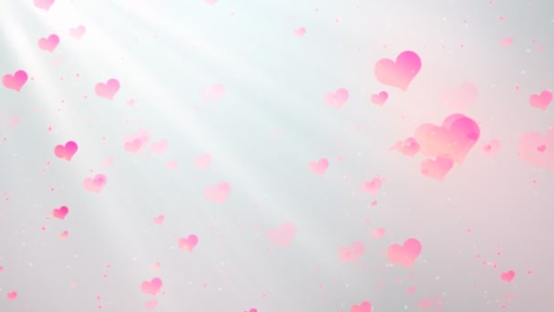 Coeurs romantiques 1 fond bouclable 