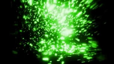 Göksel Parçacıklar 15 Döngülenebilir Arka Plan