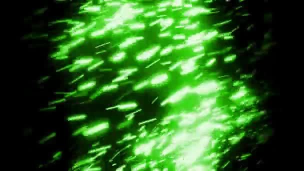 Небесные частицы 28 Колебательный фон — стоковое видео