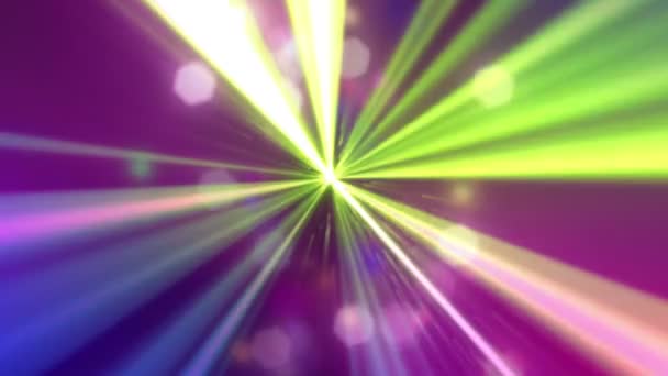 Party Laser Lights 11 loop bare achtergrond — Stockvideo