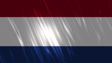 Hollanda bayrağı Loopable arka plan