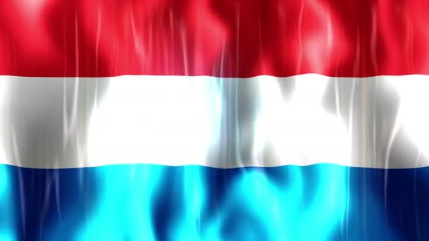 Malezya bayrağı animasyon — Stok video