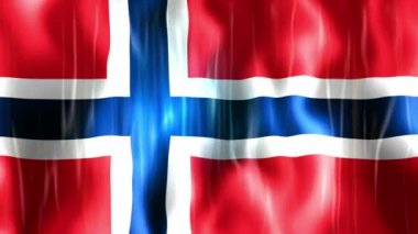 Norveç Bayrağı Animasyonu