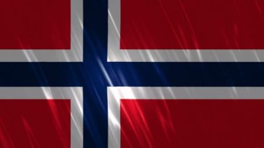 Norveç Bayrağı Döngülenebilir Arka Plan