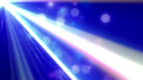 Лазерные лучи партии 23 Передвижной фон — стоковое видео