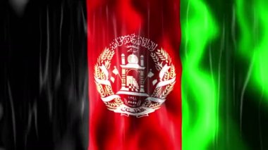 Afganistan Bayrağı Animasyonu