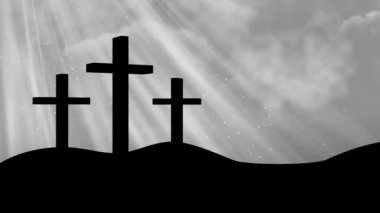 Çapraz İbadet Üzerine İsa Döngüsü Arkaplanı