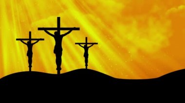 Çapraz İbadet Üzerine İsa Döngüsü Arkaplanı