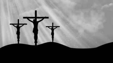 Çapraz İbadet Üzerine İsa Döngüsü Arkaplanı