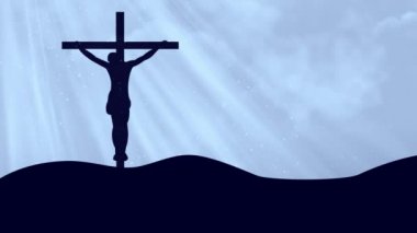 İsa Çapraz İbadet Dönüşümlü Arkaplanda