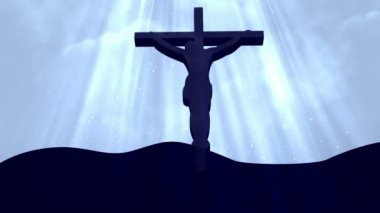 İsa Çapraz İbadet Dönüşümlü Arkaplanda