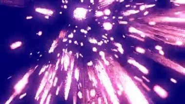 Havai fişek Döngüsü Arkaplanı Yağmuru