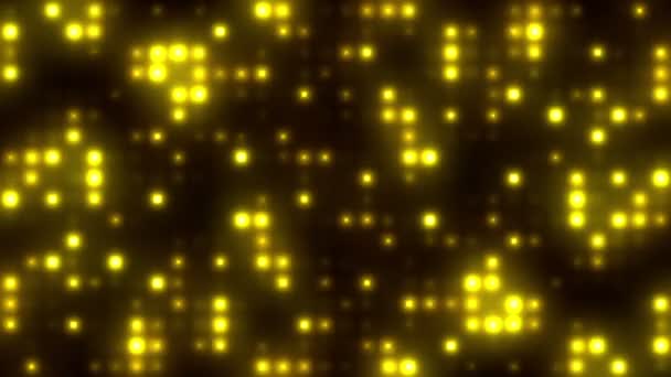 Lumières de motif de cercle fond bouclable