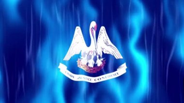 Louisiana Devlet Bayrak Canlandırması