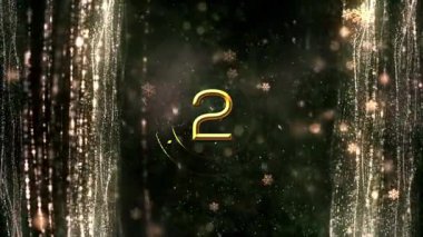 4K Çözünürlük, 3840 x 2160 Piksel, 2026 Mutlu Yeni Yıl Geri Sayımı, 2026 için Yüksek Kaliteli Yeni Yıl Geri Sayımı, 5 Saniyeden Başlıyor