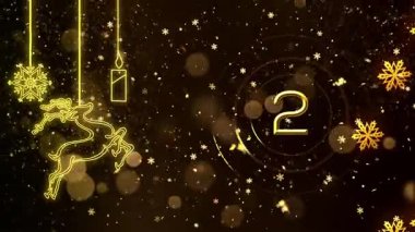 4K Çözünürlük, 3840 x 2160 Piksel, 2026 Mutlu Yeni Yıl Geri Sayımı, 2026 için Yüksek Kaliteli Yeni Yıl Geri Sayımı, 5 Saniyeden Başlıyor