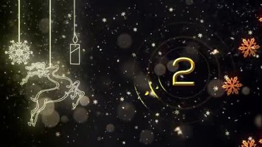 4K Çözünürlük, 3840 x 2160 Piksel, 2026 Mutlu Yeni Yıl Geri Sayımı, 2026 için Yüksek Kaliteli Yeni Yıl Geri Sayımı, 5 Saniyeden Başlıyor