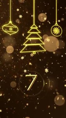 Mobil Dikey Çözünürlük 2160 x 3840 Piksel, 2026 Mutlu Yıllar Geri Sayım Arkaplanı, Mobil Videolar için Dikey Çözünürlük, Mutlu Yıllar 2026 10 Saniyeden Başlıyor