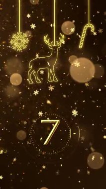 Mobil Dikey Çözünürlük 2160 x 3840 Piksel, 2026 Mutlu Yıllar Geri Sayım Arkaplanı, Mobil Videolar için Dikey Çözünürlük, Mutlu Yıllar 2026 10 Saniyeden Başlıyor