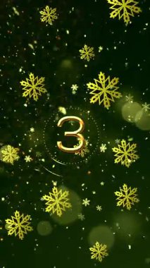 Mobil Dikey Çözünürlük 2160 x 3840 Piksel, 2026 Mutlu Yıllar Geri Sayım Arkaplanı, Mobil Videolar için Dikey Çözünürlük, Mutlu Yıllar 2026 Beş Saniyeden Başlıyor