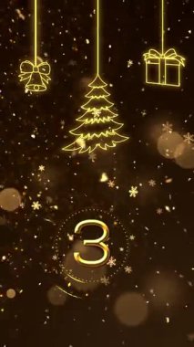 Mobil Dikey Çözünürlük 2160 x 3840 Piksel, 2026 Mutlu Yıllar Geri Sayım Arkaplanı, Mobil Videolar için Dikey Çözünürlük, Mutlu Yıllar 2026 Beş Saniyeden Başlıyor